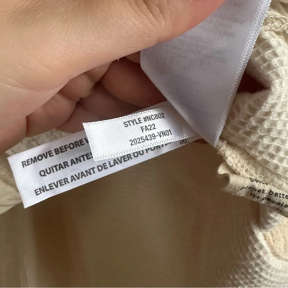 Madewell Womens Waffleback Branner Shirt Jacket Shacket - Picture 10 of 15